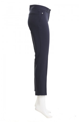 Düz Paça Pantolon 4004-05 Lacivert