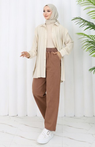 Dark Brown Pants 9633-10