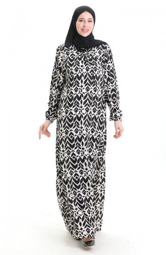 Black İslamitische Jurk 994585A-01
