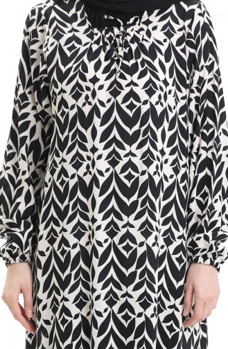 Black İslamitische Jurk 994585A-01