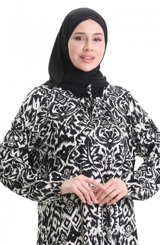Black Hijab Dress 994585C-01
