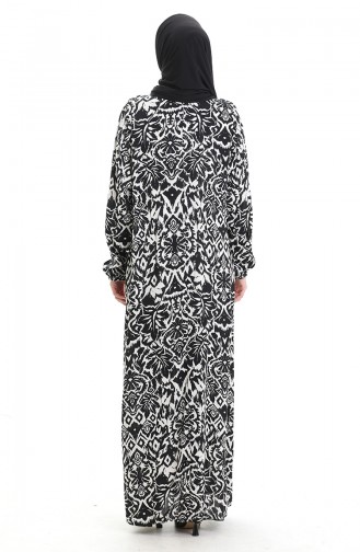 Black Hijab Dress 994585C-01