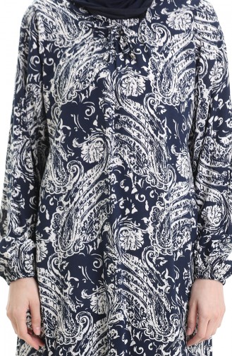 Robe Hijab Bleu Marine 994585E-01