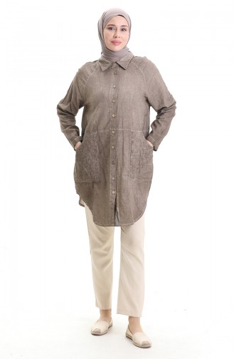 Beige Tunics 0535-02