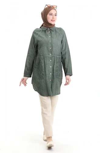 Authentische Hemdtunika 0535-05 Khaki 0535-05