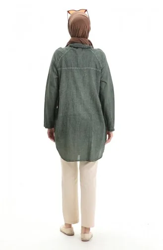Authentische Hemdtunika 0535-05 Khaki 0535-05