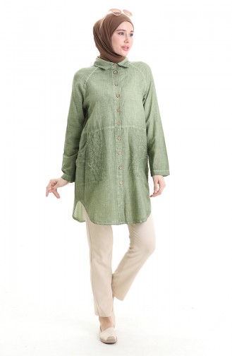 Grass Green Tunics 0535-07