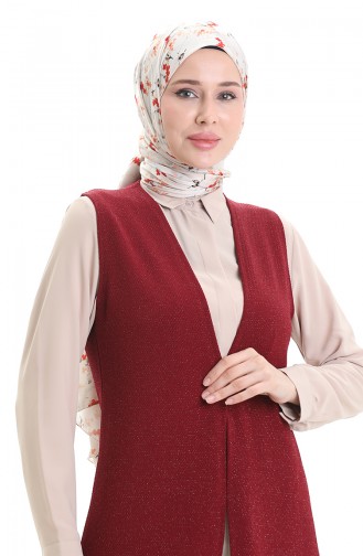 Claret Red Waistcoats 8747-01