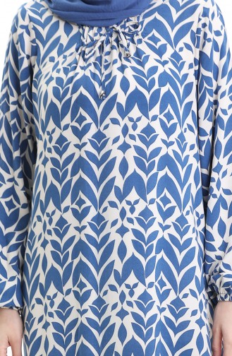Indigo İslamitische Jurk 994585A-04