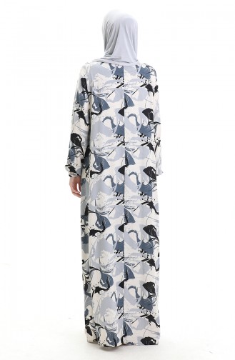Robe Hijab Gris 994585G-01