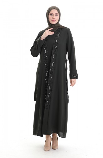 فستان كاكي 6208-03