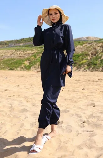 ملابس السباحة بحقيبة 5035-01 كحلي 5035-01