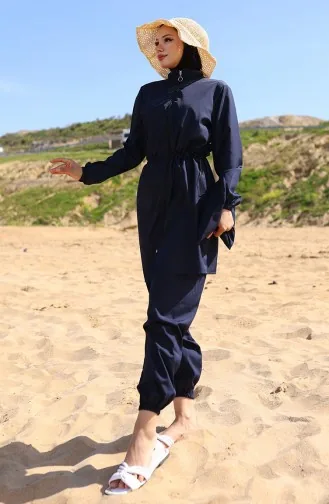 ملابس السباحة بحقيبة 5035-01 كحلي 5035-01