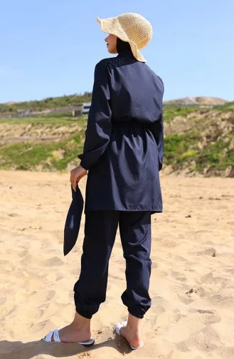 ملابس السباحة بحقيبة 5035-01 كحلي 5035-01