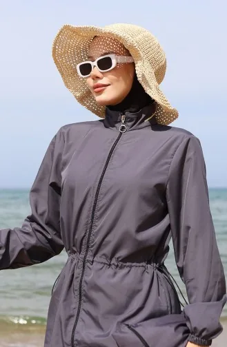 Hijab-badpak Met Tas 5035-03 Antraciet 5035-03