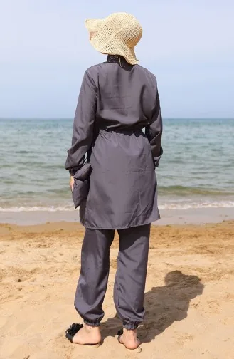 Hijab-badpak Met Tas 5035-03 Antraciet 5035-03