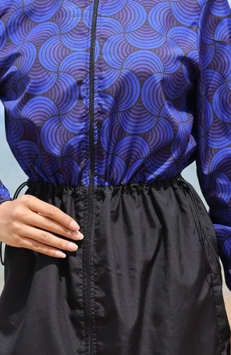 Ebrar Elastic Waist Hijab Swimsuit 5039-02 Saks 5039-02