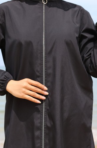 Black Swimsuit Hijab 9006-01