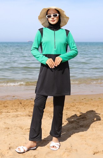 Rot Hijab Badeanzug 2508-05