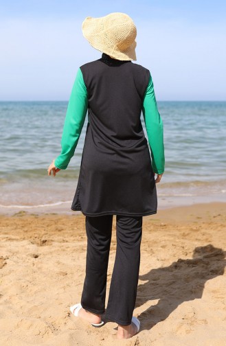 Rot Hijab Badeanzug 2508-05