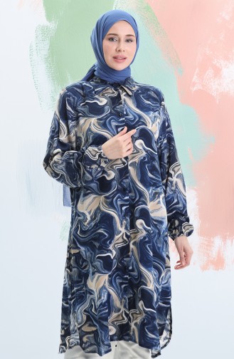 Navy Blue Tuniek 992032F-02