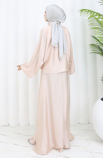 Habillé Hijab Poudre 6204-04