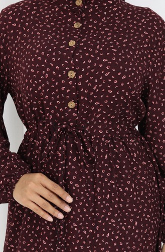 Brown İslamitische Jurk 0068-04