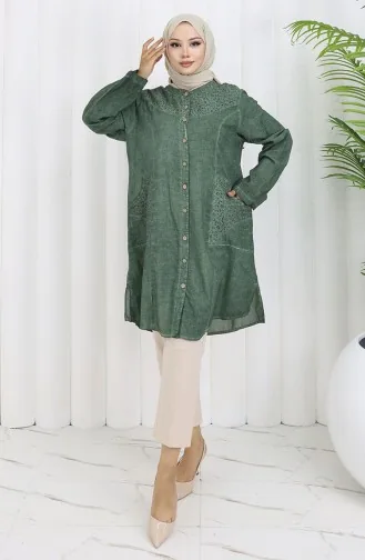 Authentische Tunika 0508-04 Khaki 0508-04