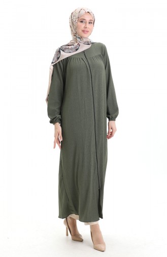 عباءه كاكي 5055-06