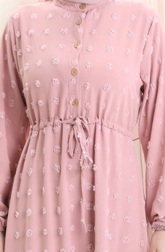 Powder Hijab Dress 0064-08