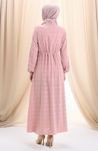 Powder Hijab Dress 0064-08