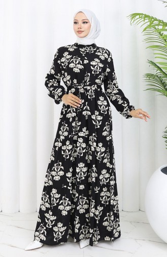 فستان أسود 2052-04
