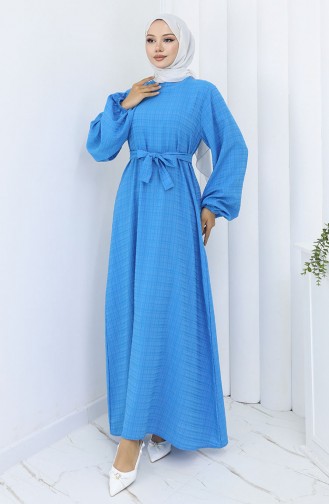 Robe Hijab Turquoise 2062-01