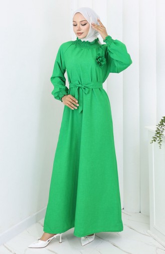 Robe Hijab Vert 2063-04