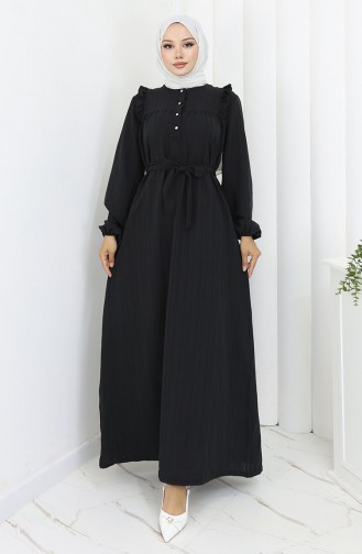 Robe Hijab Noir 2064-01