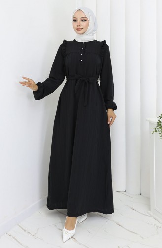 Robe Hijab Noir 2064-01