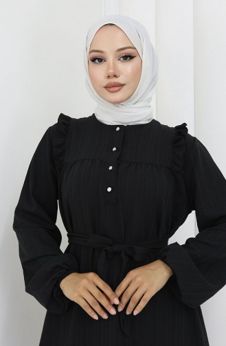 Robe Hijab Noir 2064-01