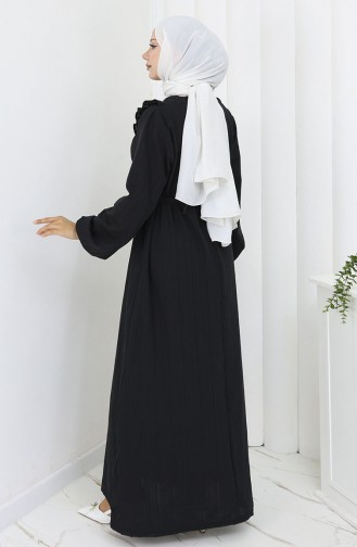 Robe Hijab Noir 2064-01