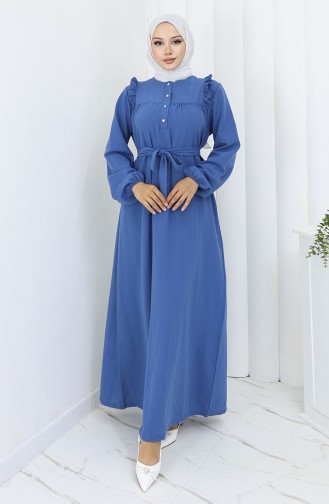 Robe Hijab Indigo 2064-03