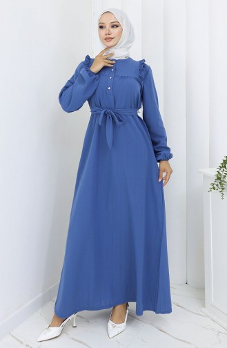 Robe Hijab Indigo 2064-03