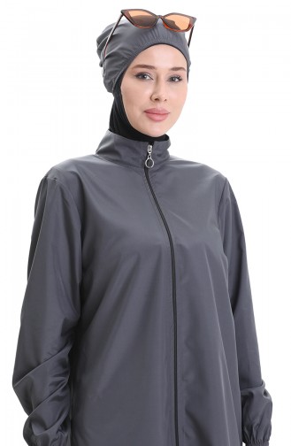 Anthracite Swimsuit Hijab 9006-03