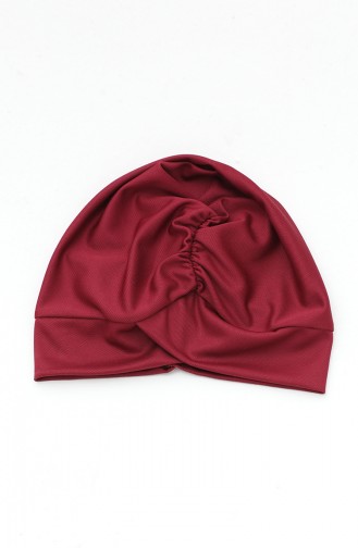 Weinrot Hijab Badeanzug 2501-03