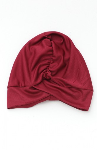 Weinrot Hijab Badeanzug 2502-03