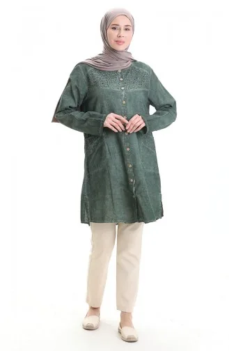 Authentische Tunika 0540-02 Khaki 0540-02