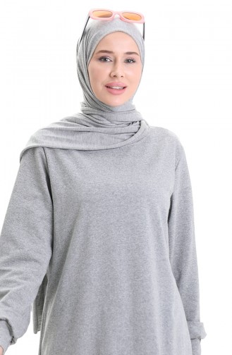 Armalı Tunik 0012-17 Gri