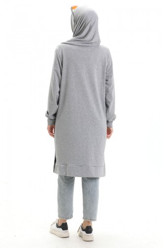 Armalı Tunik 0012-17 Gri