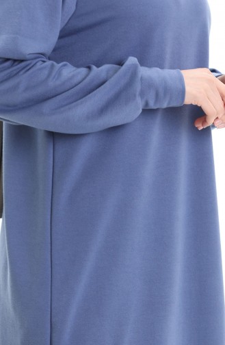 Armalı Tunik 0012-24 İndigo