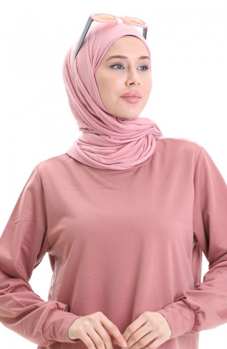 Armalı Tunik 0012-26 Gül Kurusu