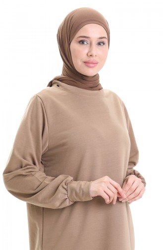 Armalı Tunik 0012-29 Toprak