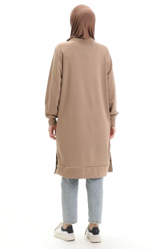 Armalı Tunik 0012-29 Toprak